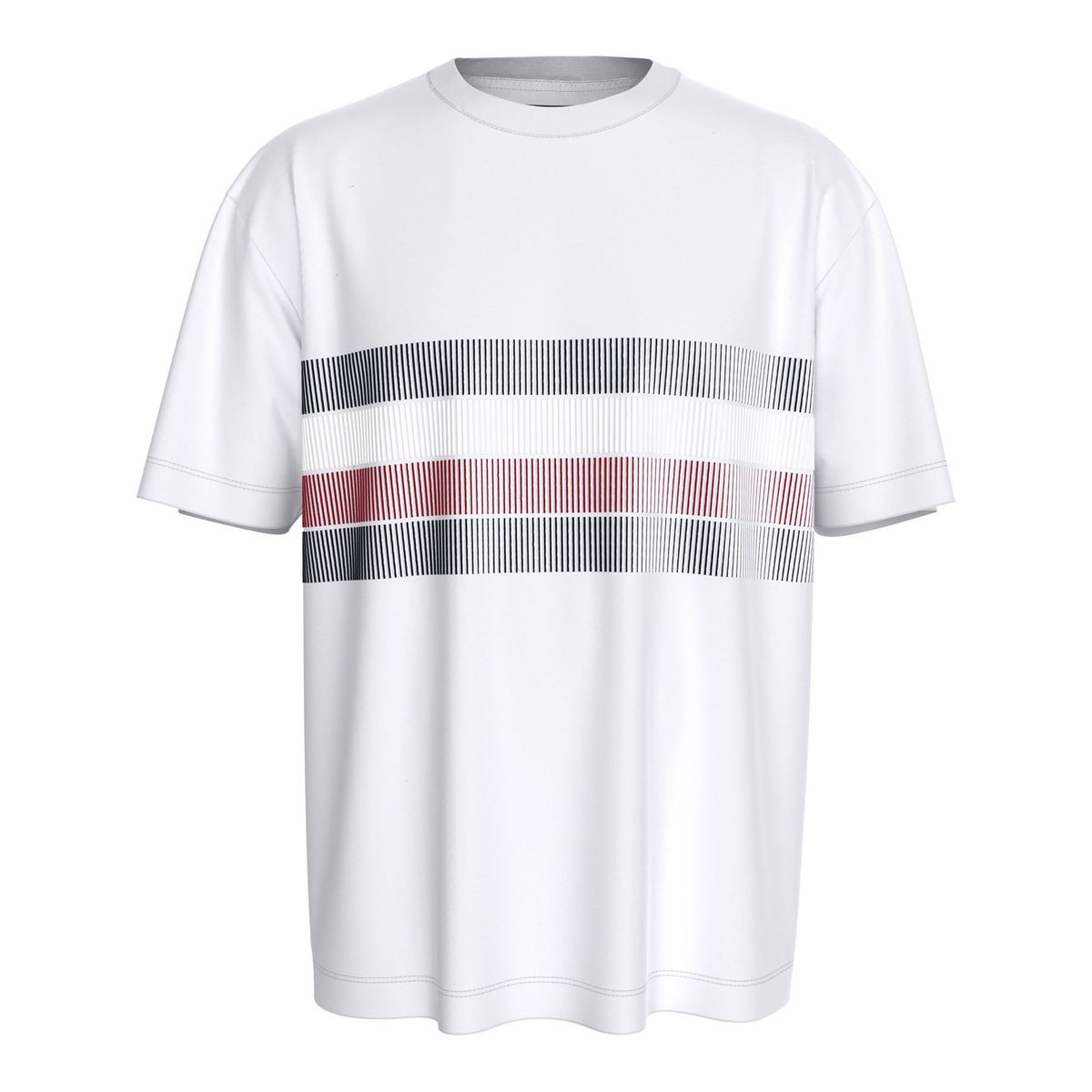 TOMMY HILFIGER - SHADOW GLOBAL STRIPE TEE