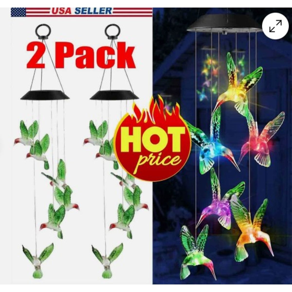 GENERICO - Colibri solar colores tendencia 2025