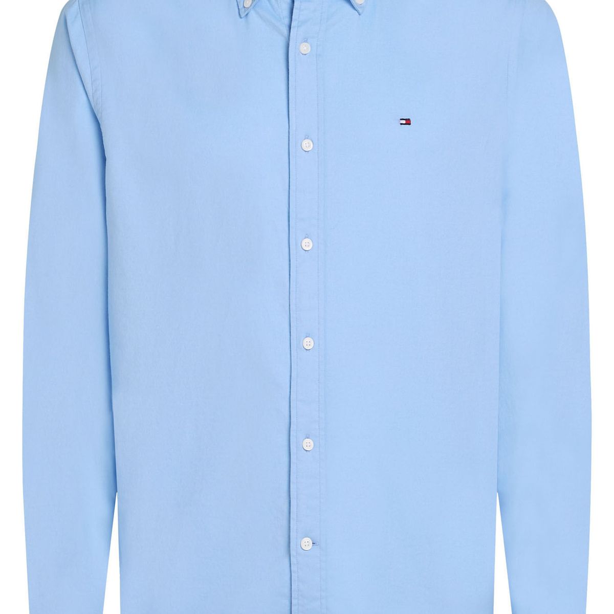 TOMMY HILFIGER - FLEX BRUSHED SOLID RF SHIRT