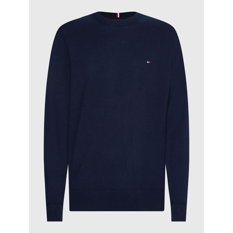 TOMMY HILFIGER - SWEATER PIMA ORG CTN CASHMERE CREW NECK