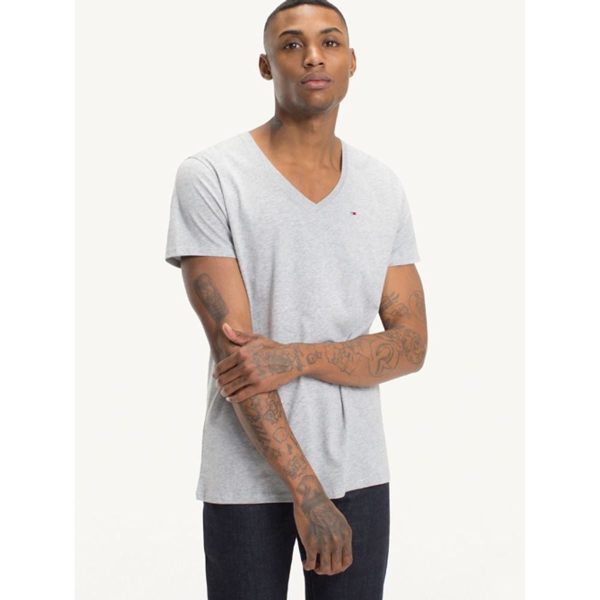 TOMMY HILFIGER - CAMISETA ORIGINAL VN KNIT SS