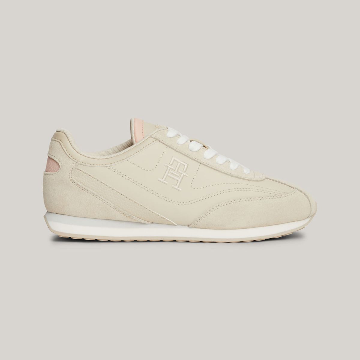 TOMMY HILFIGER - ZAPATILLAS TH HERITAGE RUNNER LTHR