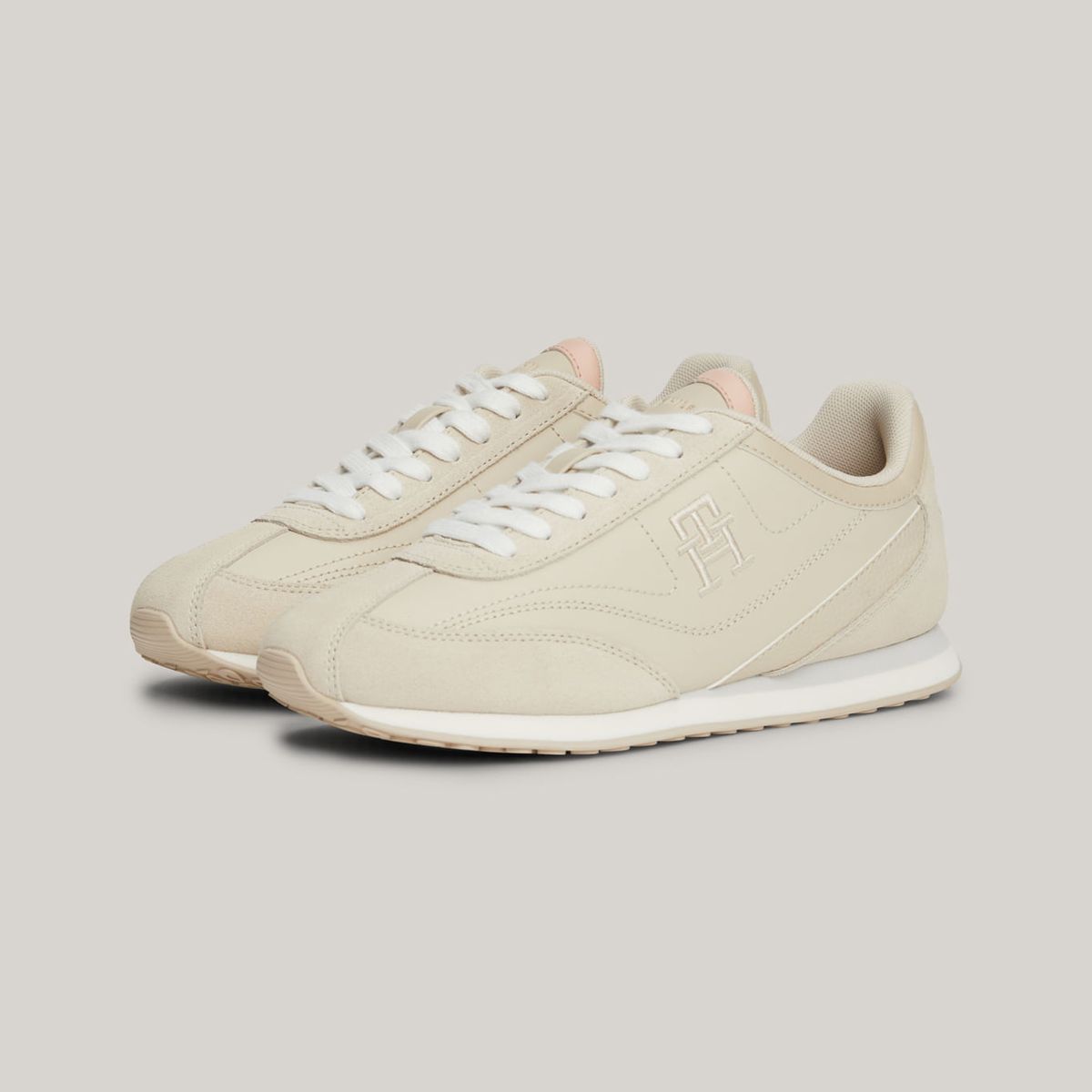 TOMMY HILFIGER - ZAPATILLAS TH HERITAGE RUNNER LTHR