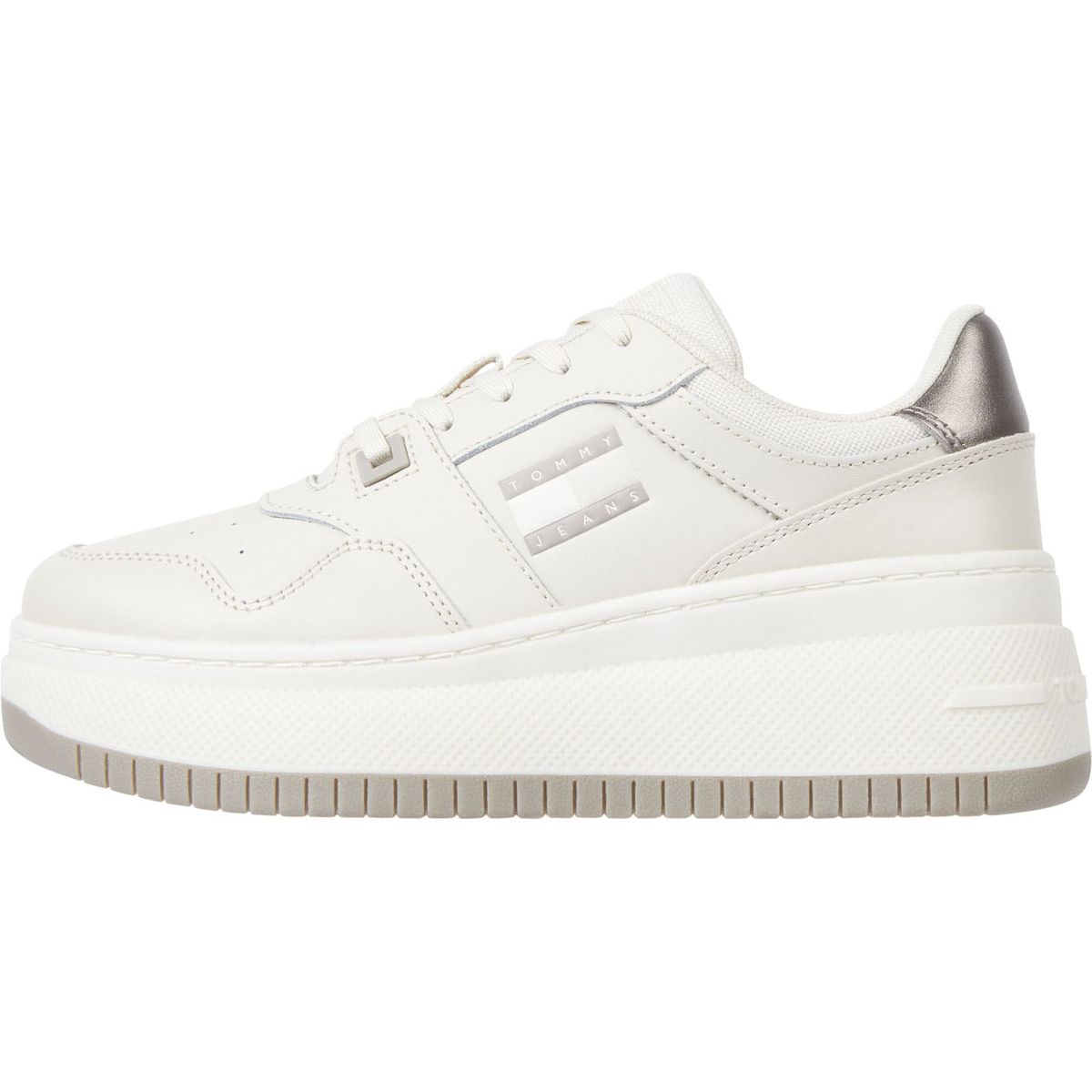 TOMMY HILFIGER - ZAPATILLAS HD TJW RETRO BASKET FLATFORM META TH