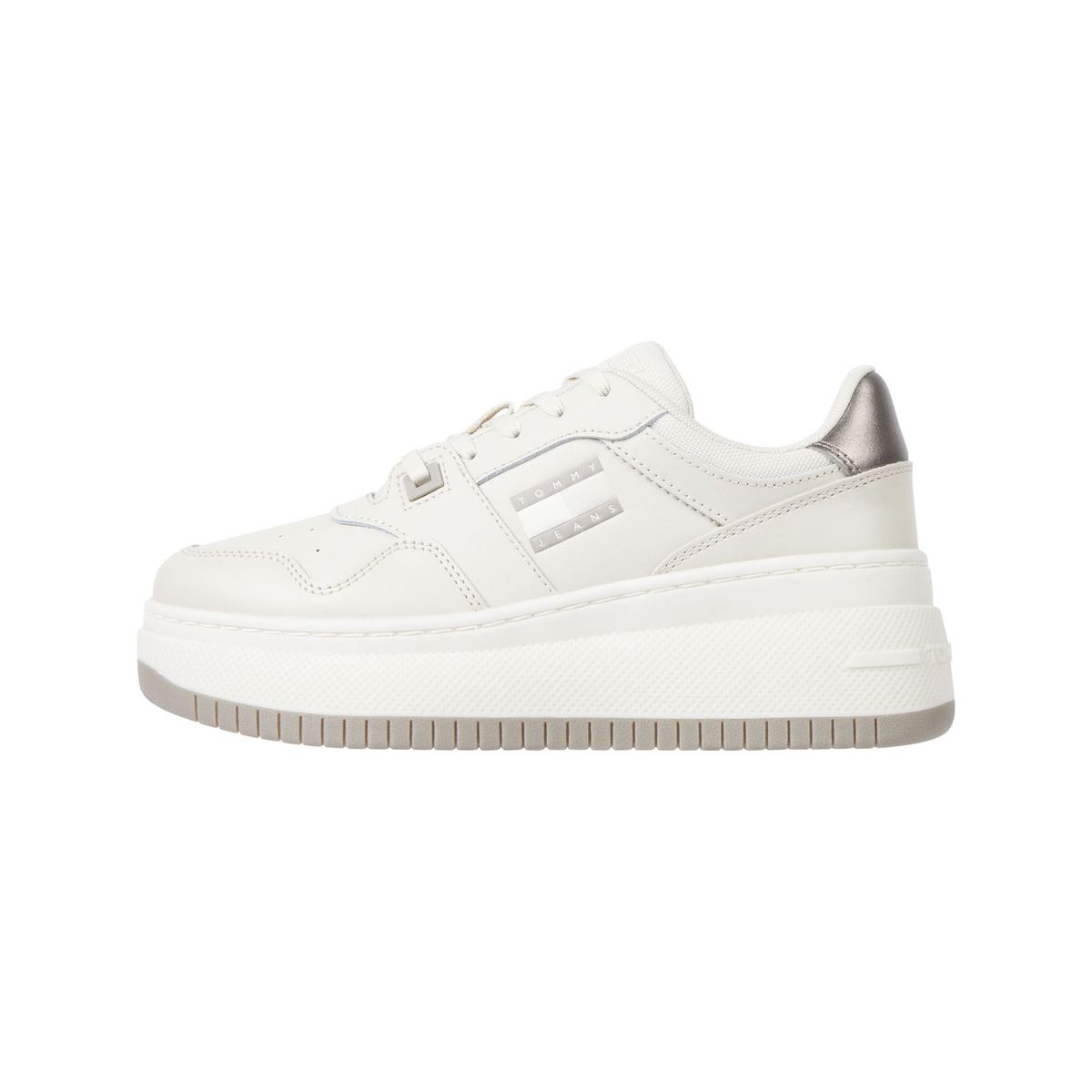 TOMMY HILFIGER - ZAPATILLAS HD TJW RETRO BASKET FLATFORM META TH