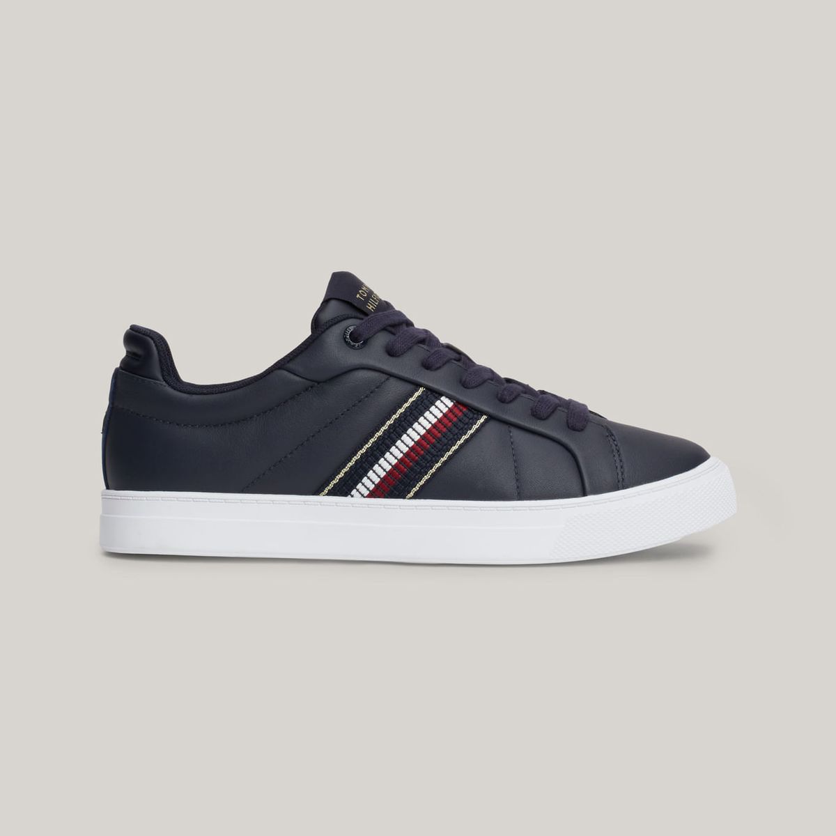 TOMMY HILFIGER - ZAPATILLAS ICON COURT SNEAKERS STRIPES TH