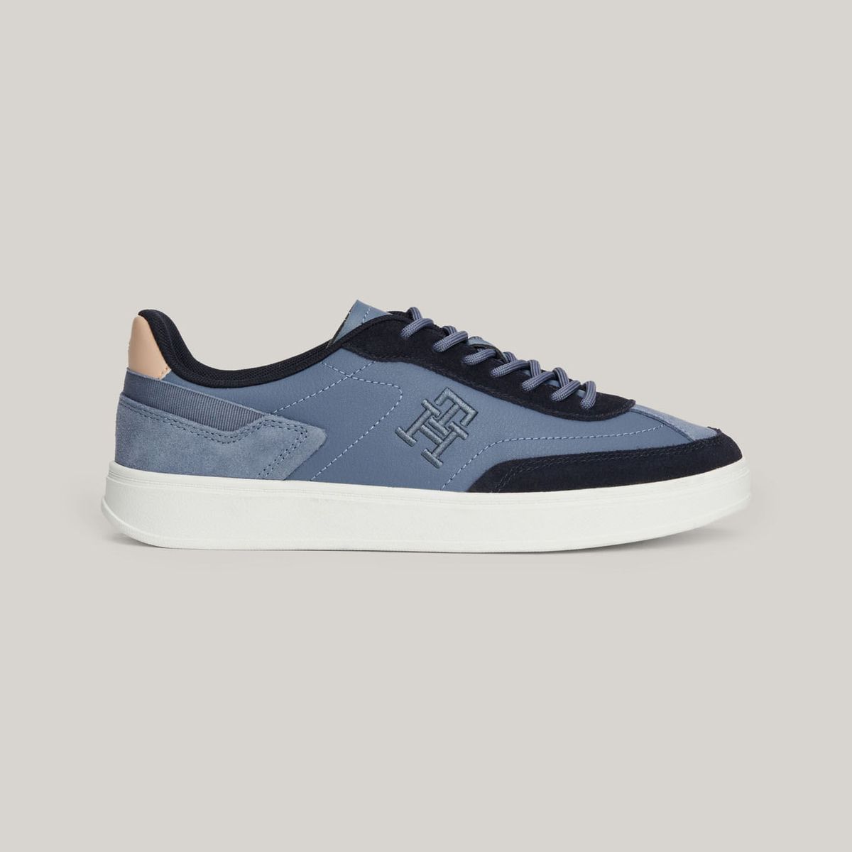 TOMMY HILFIGER - ZAPATILLAS TH HERITAGE COURT SNEAKER LTHR TH