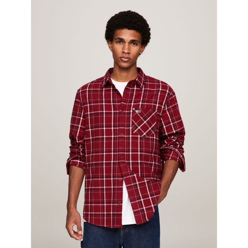 TOMMY HILFIGER - CAMISA TJM CLSC CHECK POCKET SHIRT