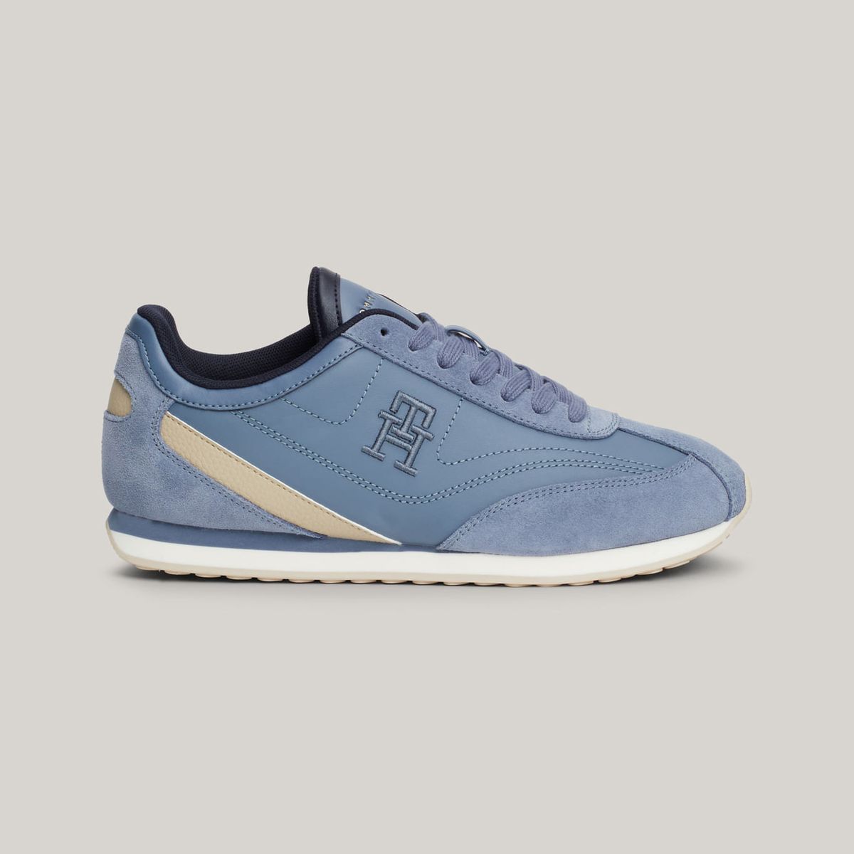 TOMMY HILFIGER - ZAPATILLAS TH HERITAGE RUNNER LTHR