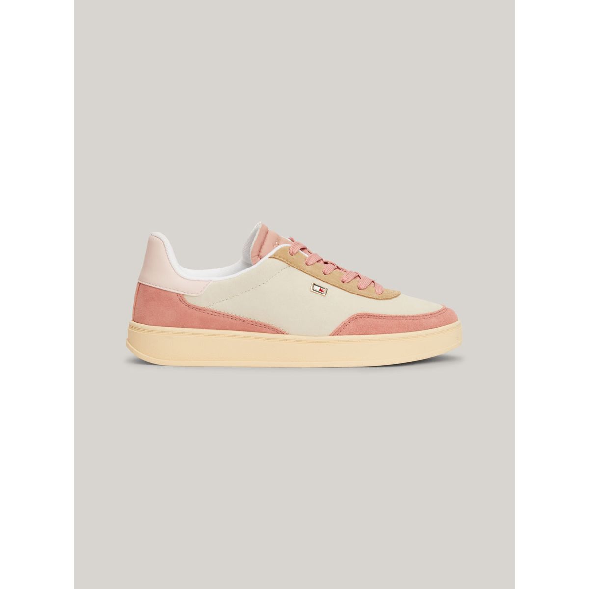 TOMMY HILFIGER - Zapatillas deportivas color block de ante TH