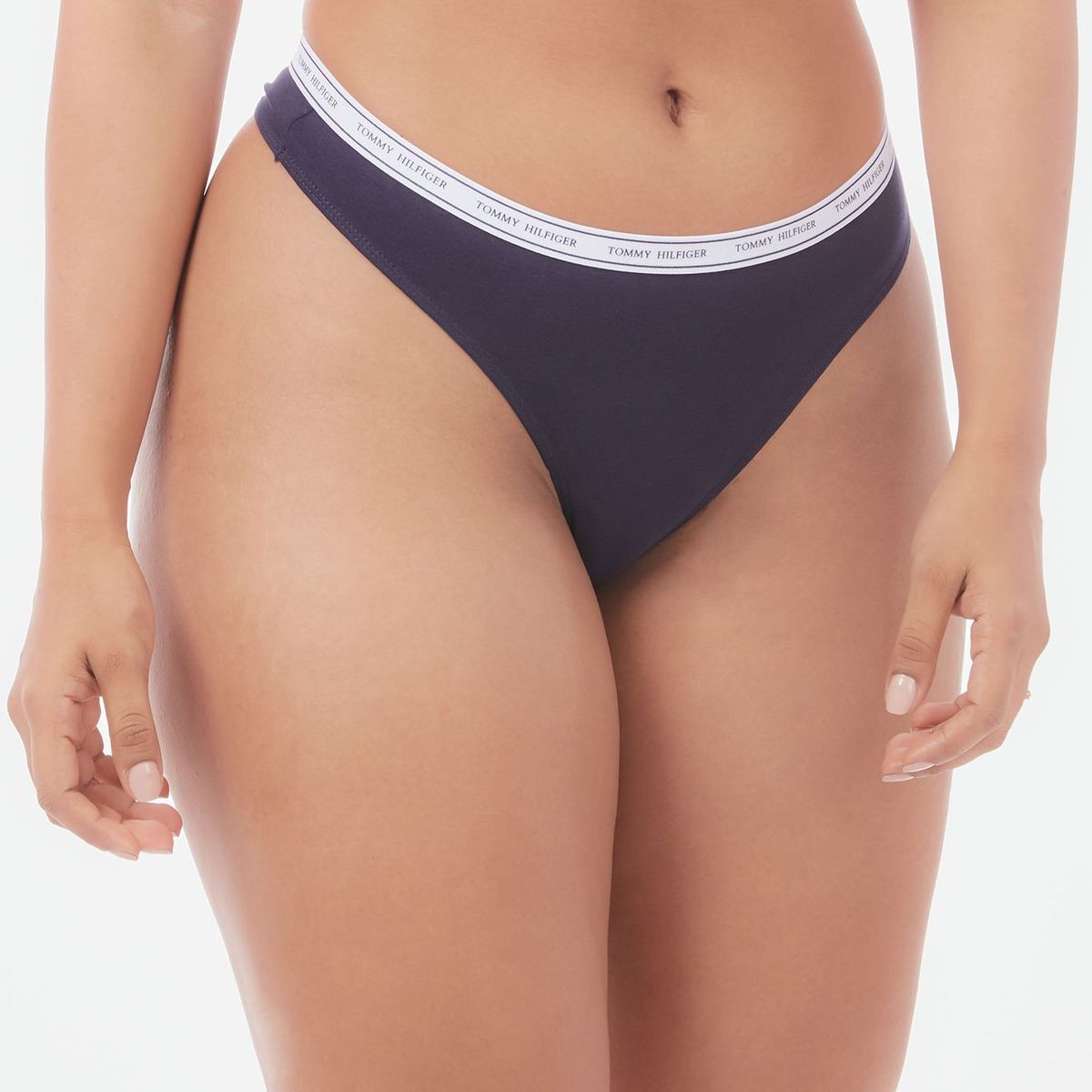 TOMMY HILFIGER - CALZON CLSC CTN LOGO BND THNG TH