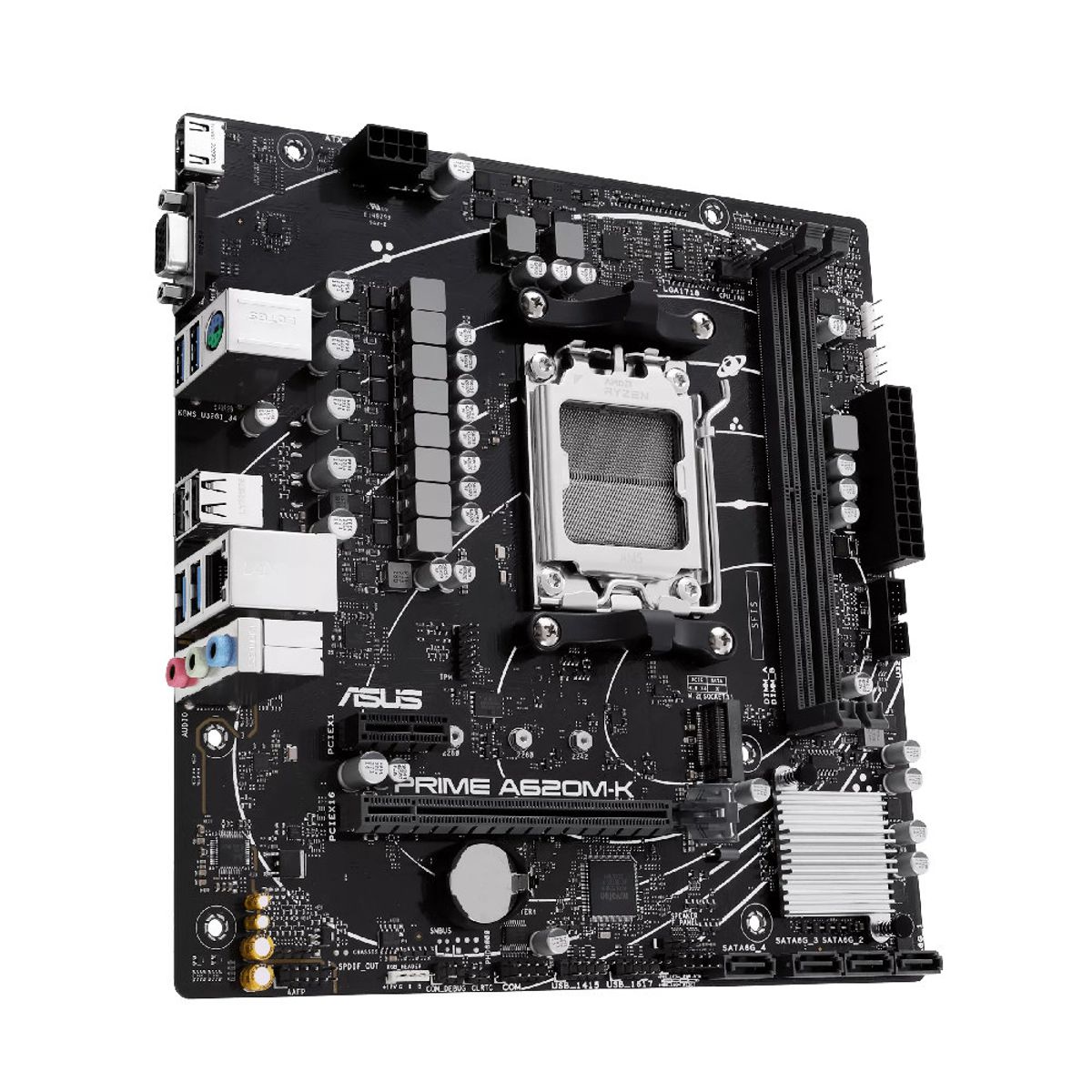 ASUS - Placa Madre Asus AMD Prime A620M-K CSM PCIe DDR5 AM5