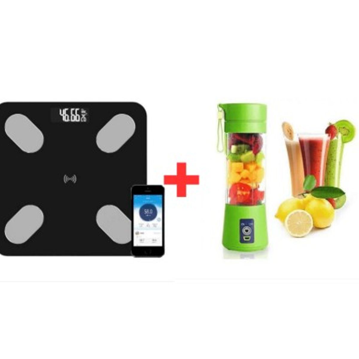 SMA - Balanza bluetooth inteligente peso corporal bascula smart scale