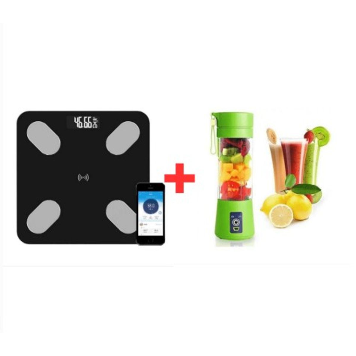 SMA - Balanza bluetooth inteligente peso corporal bascula smart scale