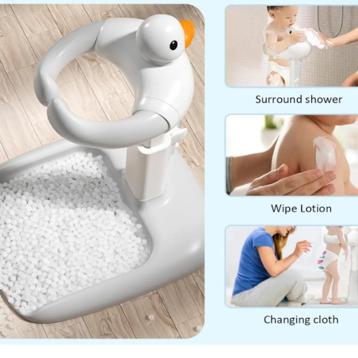 GENERICO - SUJETADOR DE BAÑO PARA NIÑOS