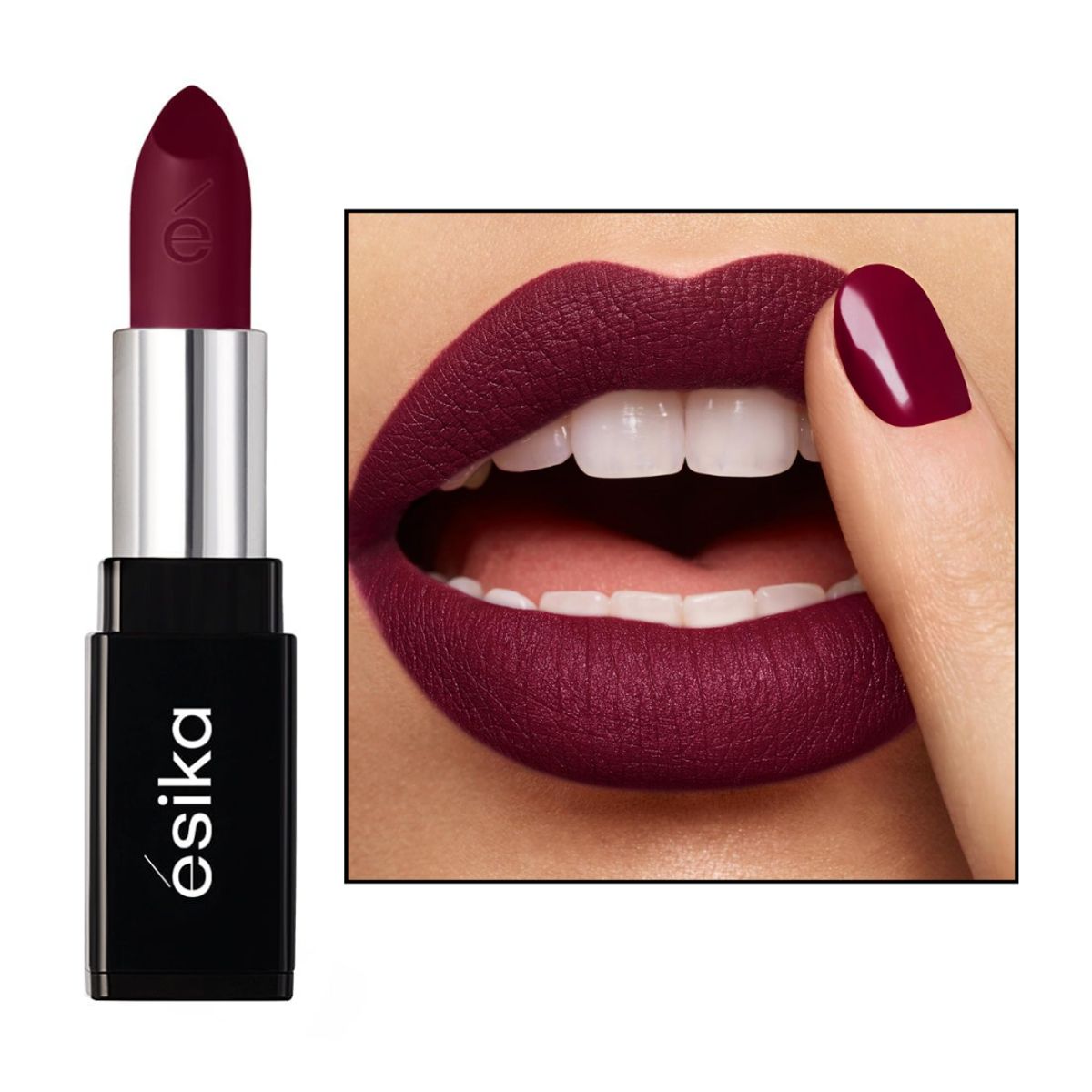 ESIKA - Labial mate addiction ésika vino audaz