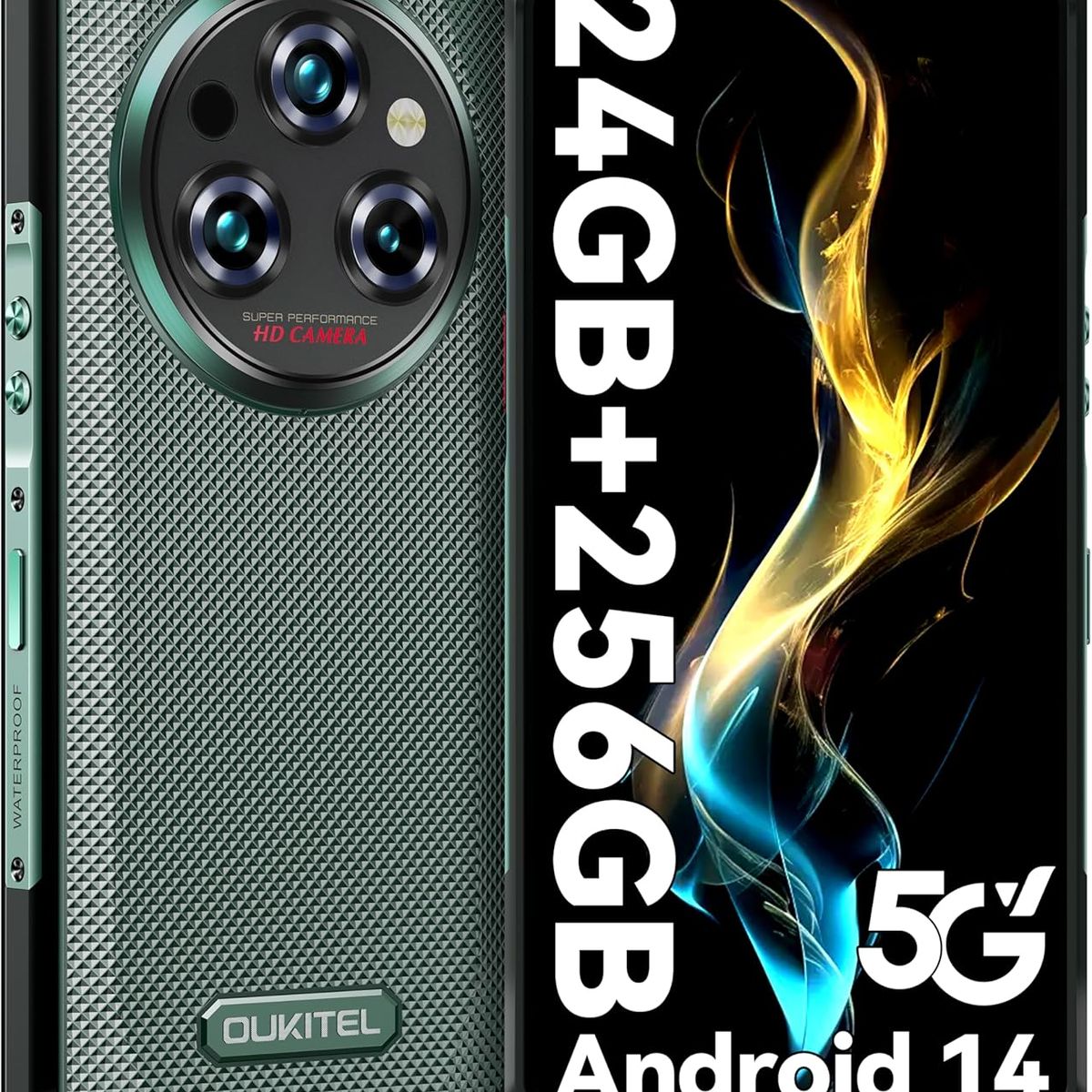 DOOGEE - OUKITEL WP35 Celular 5G 24GB+256GB 11000mAh Doble SIM Smartphone