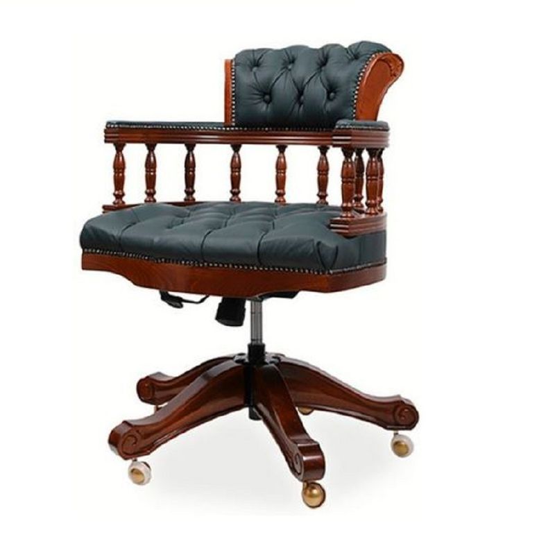 MOBILIARI - DM SILLA GIRATORIA QUINTERO  DE ESCRITORIO VERDE