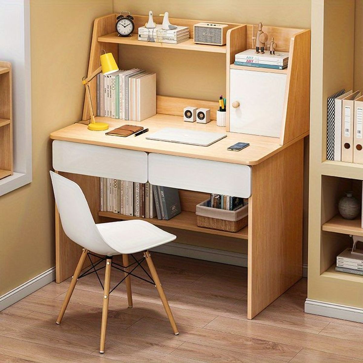 STARHOME - Escritorio Moderno Starhome Velez Duna y Blanco