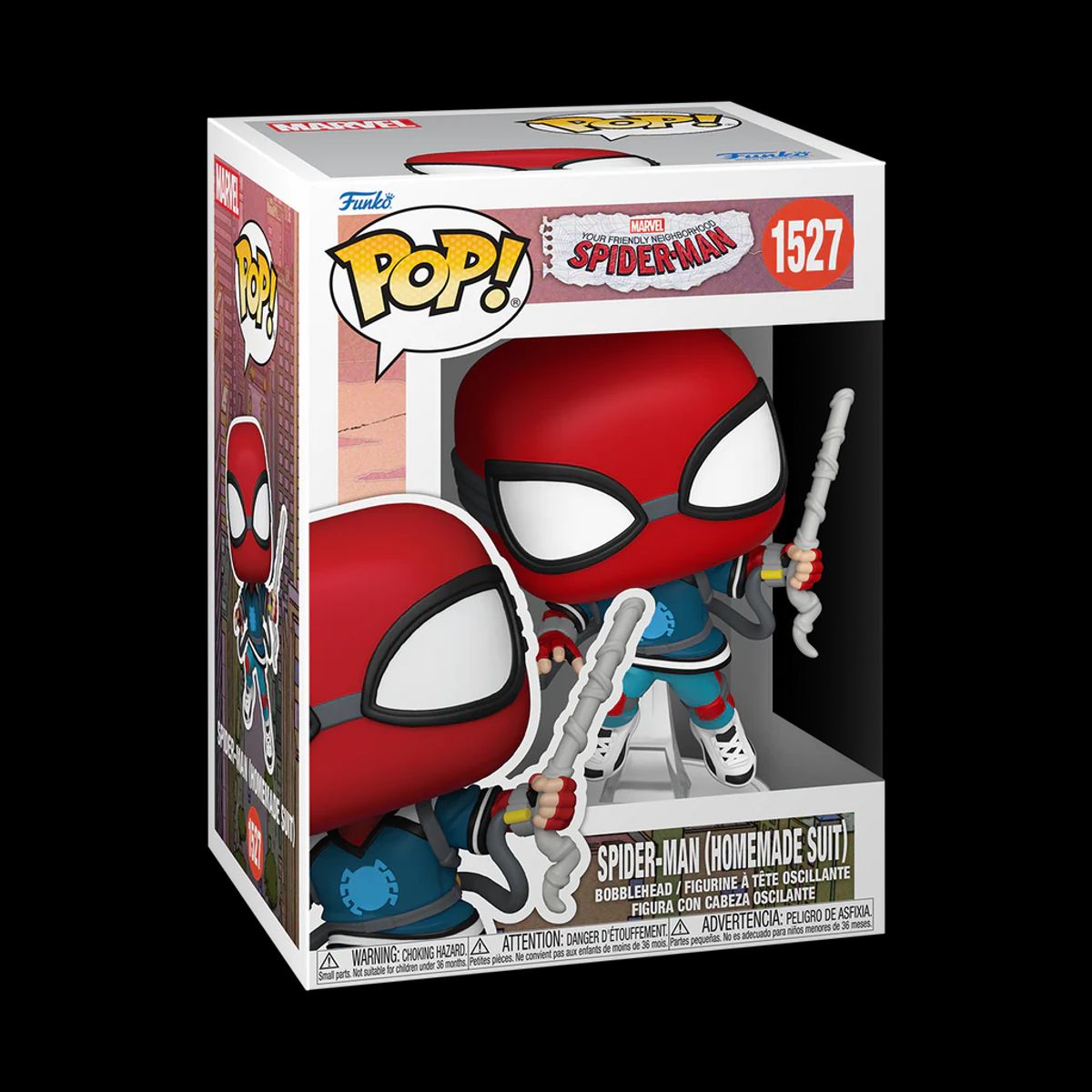 FUNKO - Funko Pop Marvel Your Friendly Neighborhood - Spider-Man Homemade Suit 1527