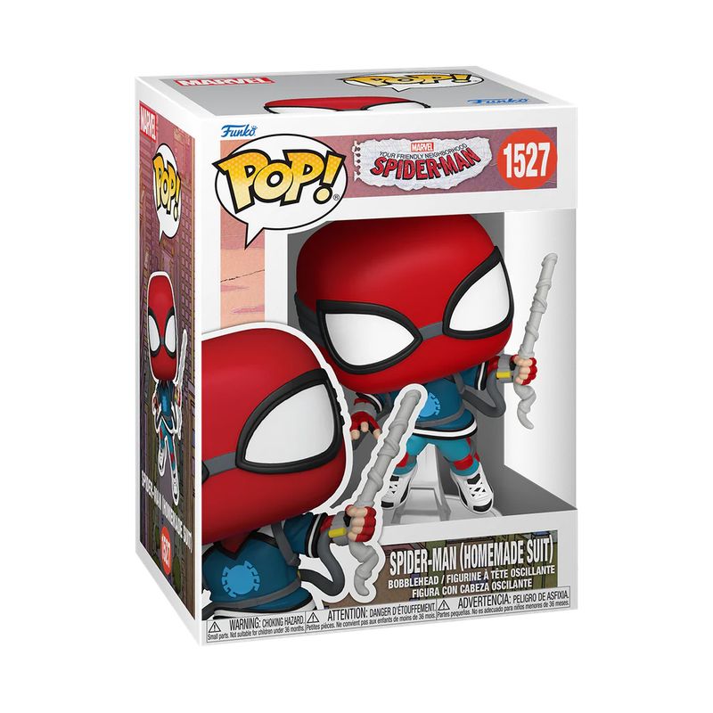 FUNKO - Funko Pop Marvel Your Friendly Neighborhood - Spider-Man Homemade Suit 1527