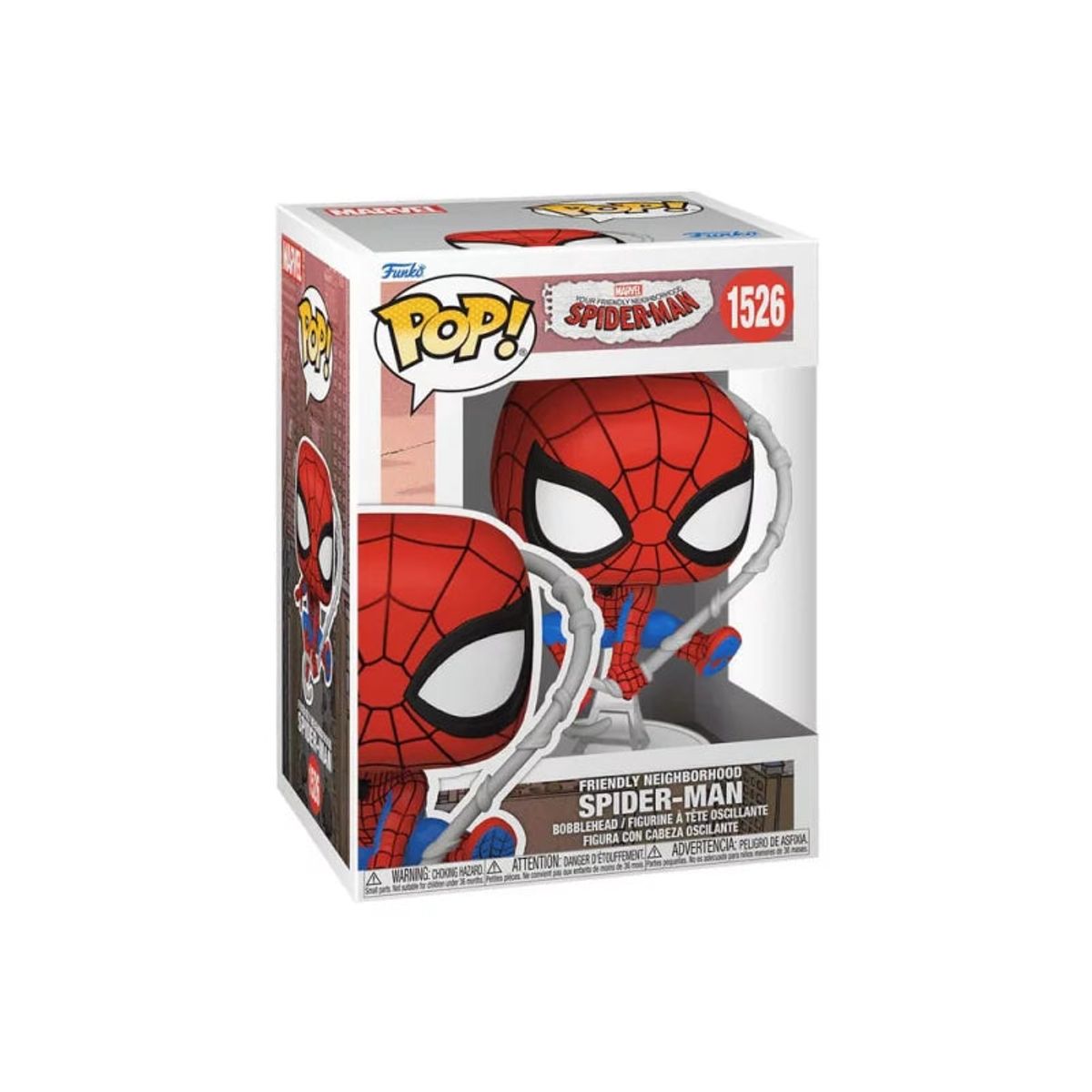 FUNKO - Funko Pop Marvel Your Friendly Neighborhood - Spider-Man Final Suit 1526
