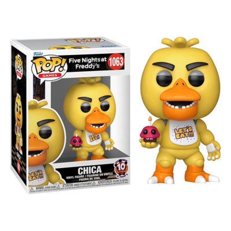 FUNKO - Funko Pop Games Five Nights at Freddys - 10th Anniversary - Chica 1063