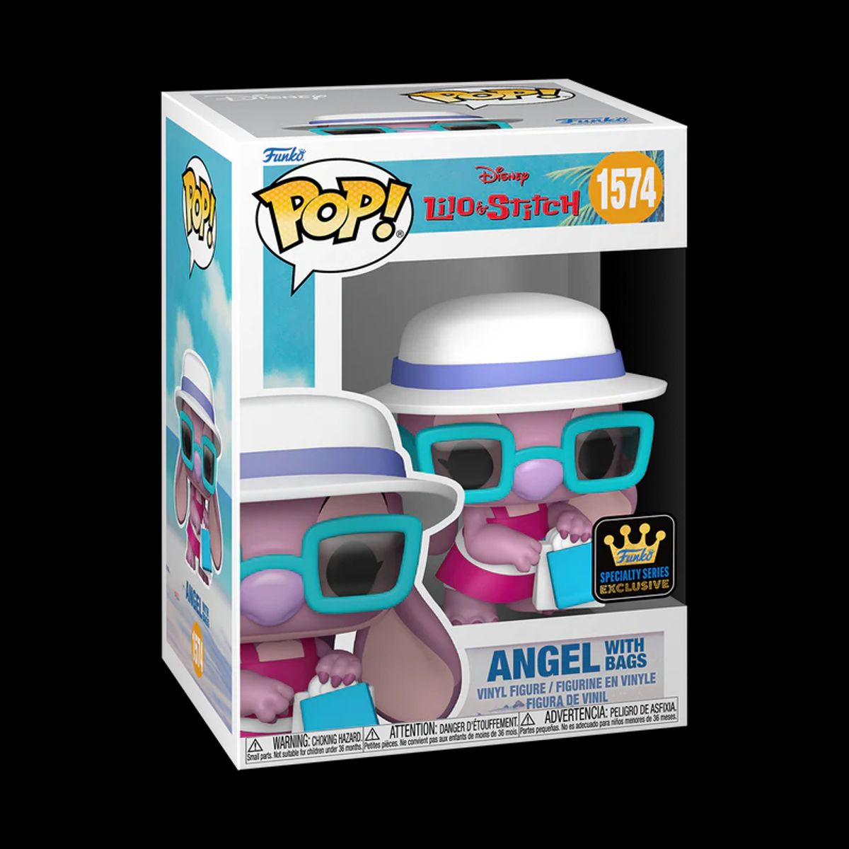 FUNKO - Funko Pop Disney Lilo & Stitch - Angel with Bags 1574 - Specialty Series