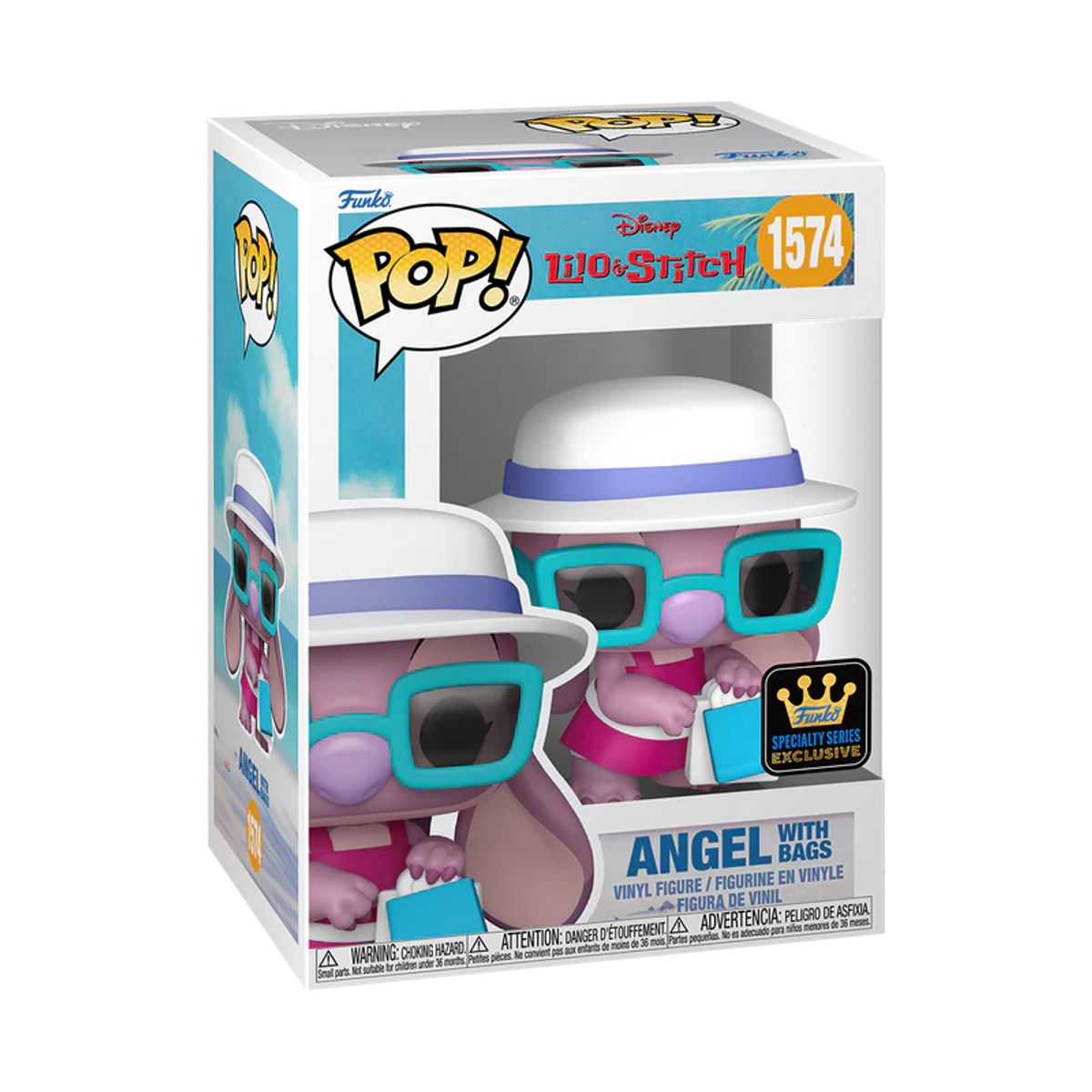 FUNKO - Funko Pop Disney Lilo & Stitch - Angel with Bags 1574 - Specialty Series