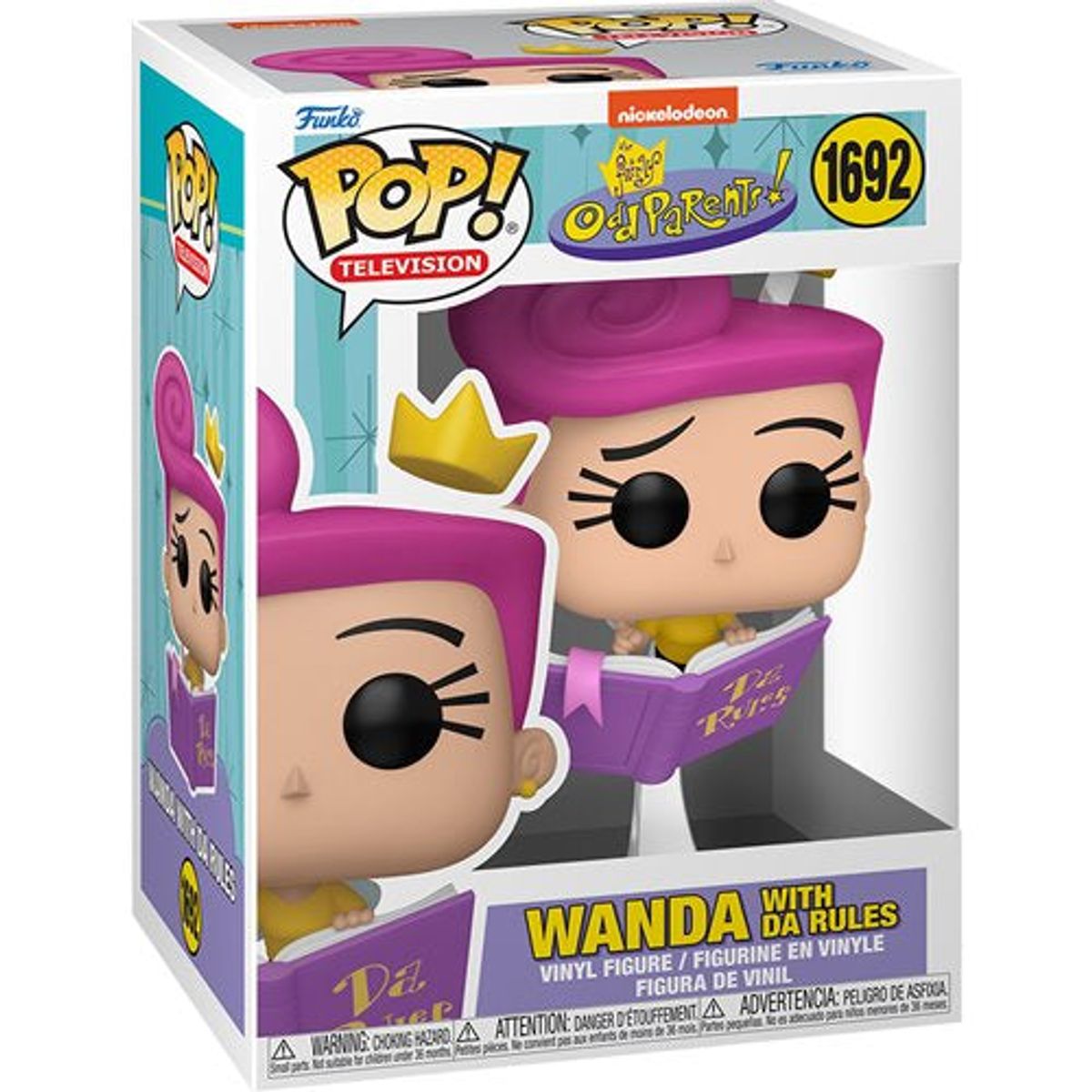 FUNKO - Funko Pop Animados Padrinos Mágicos - Wanda with Da Rules 1692