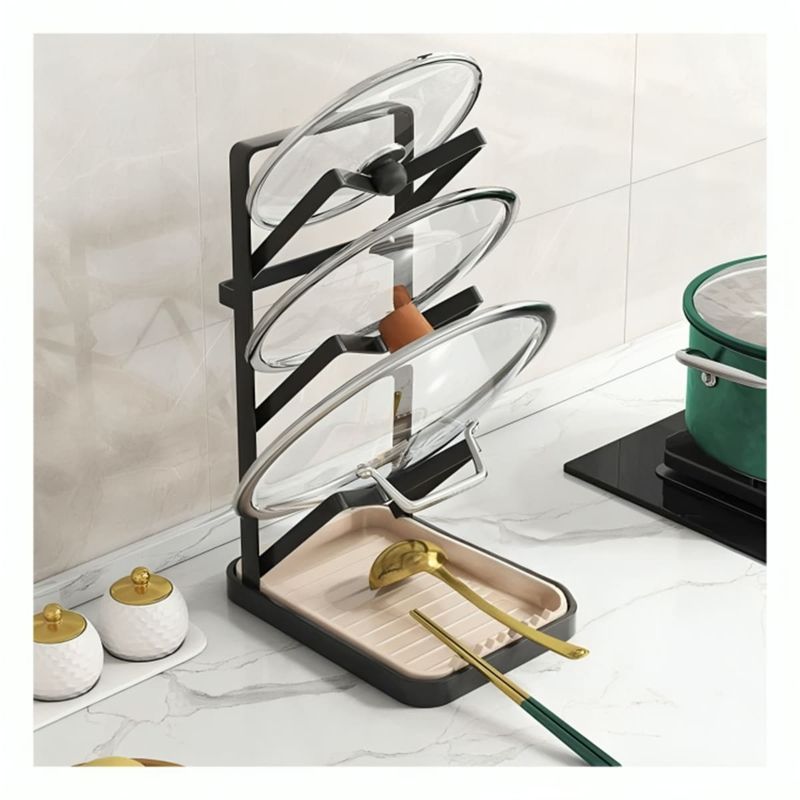 GENERICO - Pack2 Organizador Escurridor Negro Y+Regalo Stickers