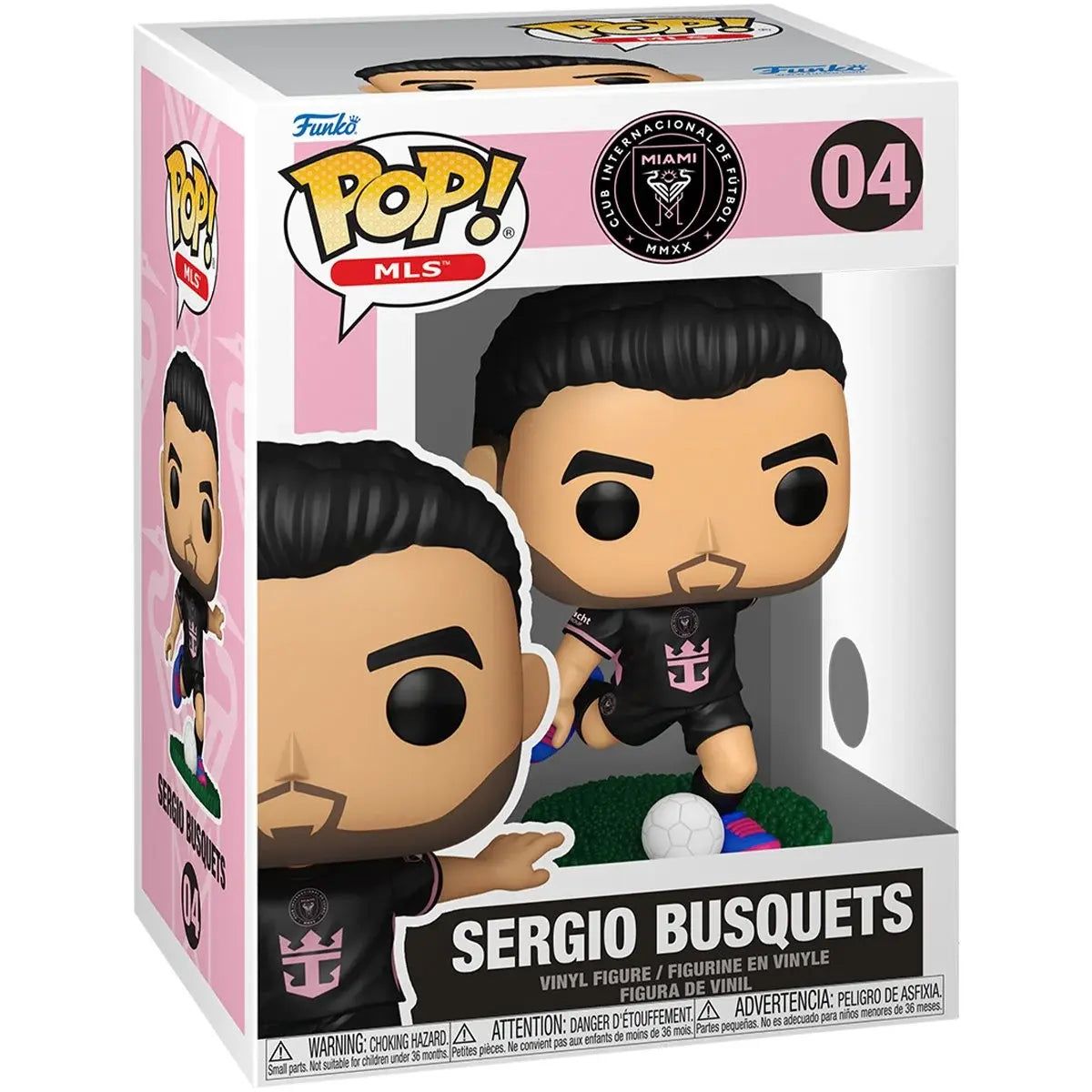 FUNKO - Funko Pop Futbol - MLS International Miami - Sergio Busquets Away 04