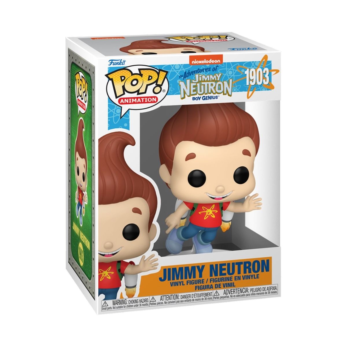 FUNKO - Funko Pop Animados - Nickelodeon Jimmy Neutron - Jimmy Neutron 1903