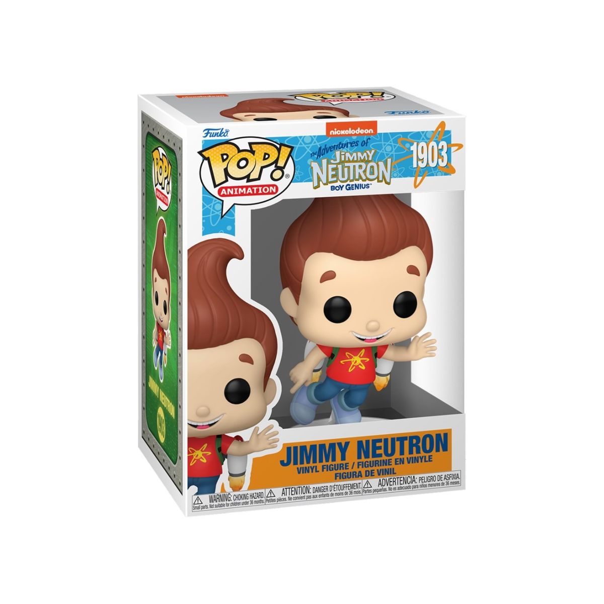 FUNKO - Funko Pop Animados - Nickelodeon Jimmy Neutron - Jimmy Neutron 1903