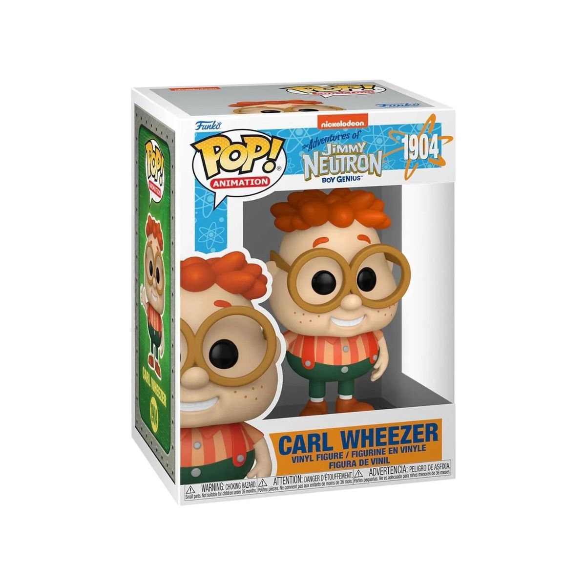 FUNKO - Funko Pop Animados - Nickelodeon Jimmy Neutron - Carl Wheezer 1904
