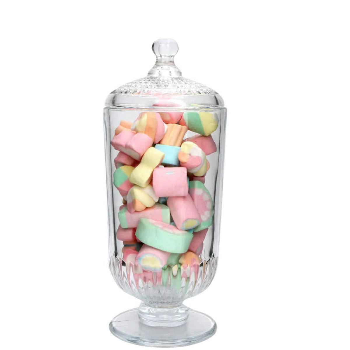 GENERICO - Bombonera de Vidrio Dulcera Recipiente Multiusos