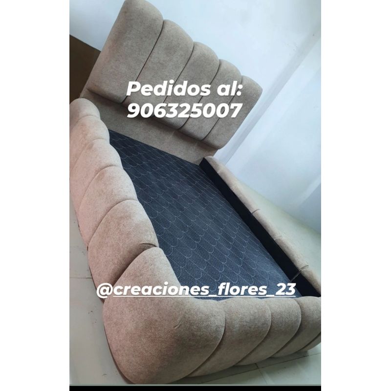 GENERICO - JUEGO DE DORMITORIO 2 PLAZAS  NORDIC TOUCH