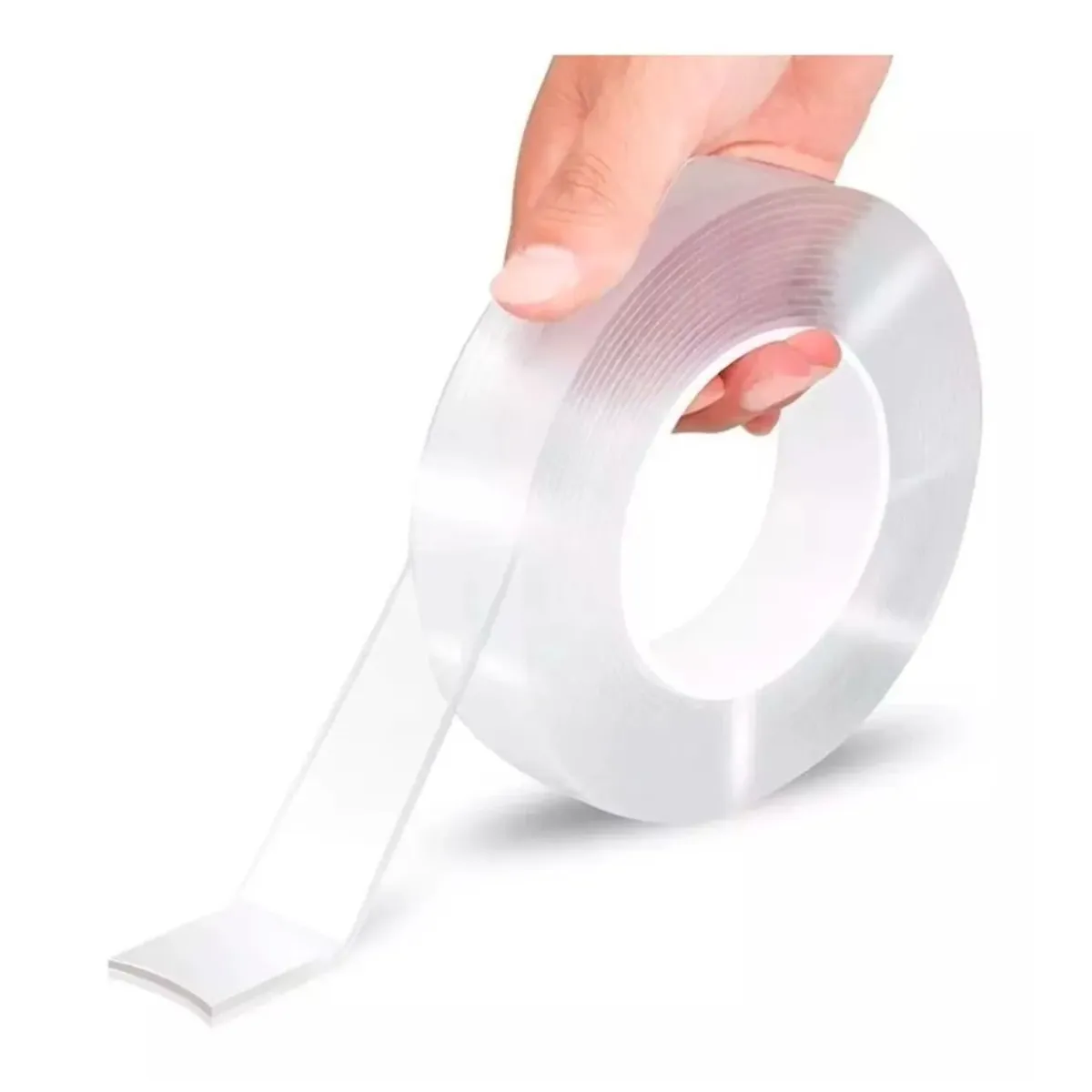 GENERICO - Cinta Mágica Doble Contacto Transparente 3 Metros