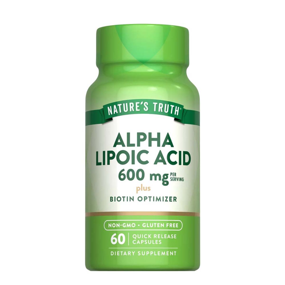 NATURE'S TRUTH - Alpha Lipoic Acid 300mg + Biotin 60 Capsulas Nature's Truth