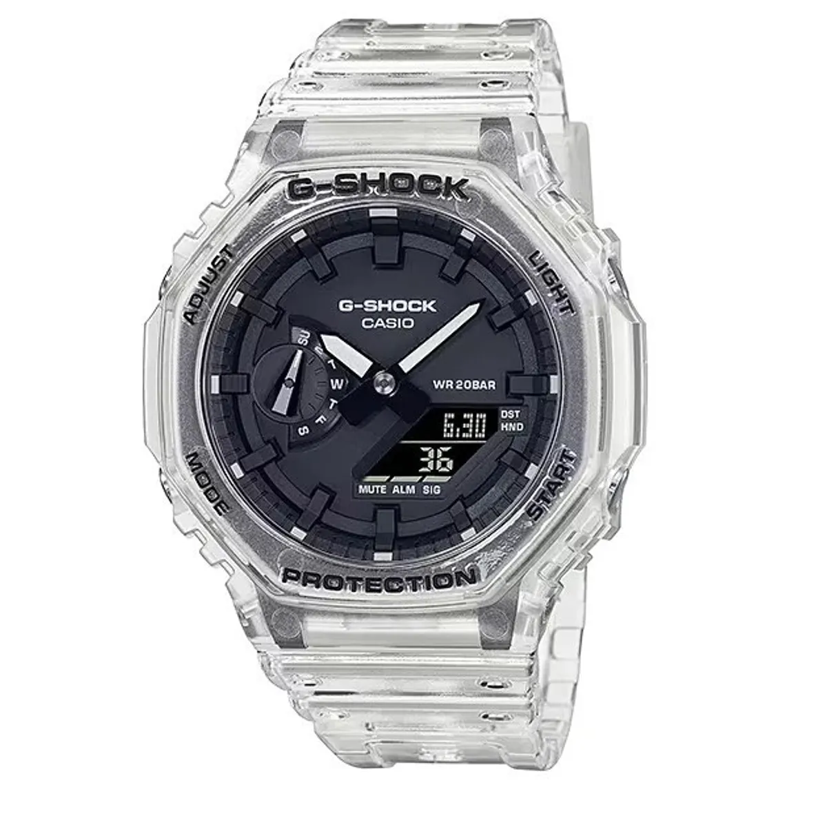 G-SHOCK - Reloj G-SHOCK Digital GA-2100SKE-7A Carbono Resina Hombre Negro