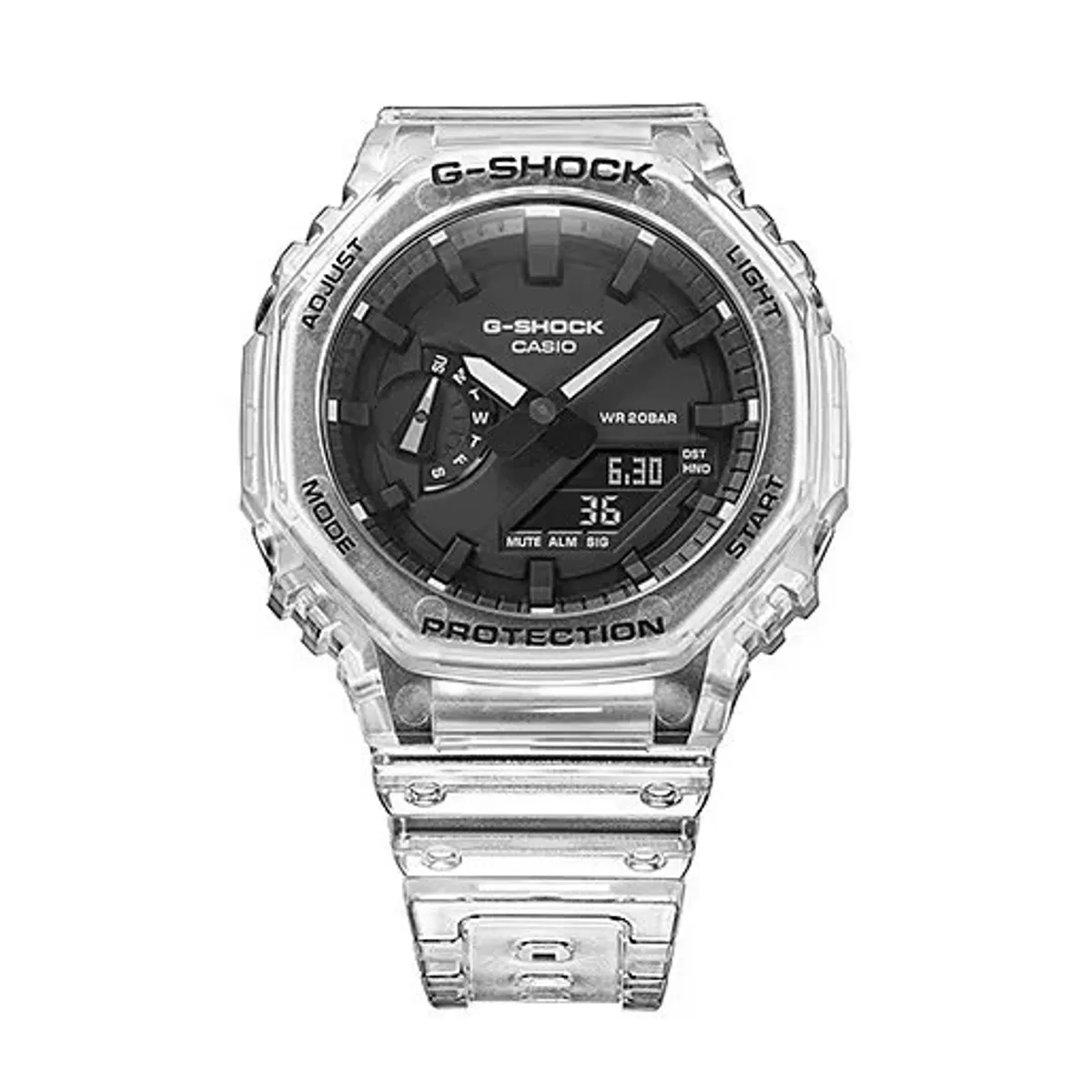 G-SHOCK - Reloj G-SHOCK Digital GA-2100SKE-7A Carbono Resina Hombre Negro