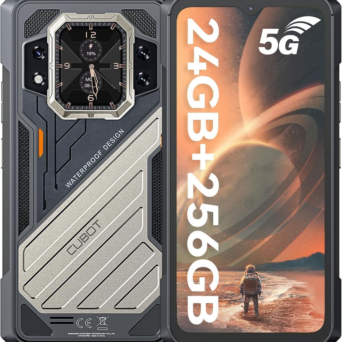 CUBOT - CUBOT KINGKONG X PRO 5G Celular 24GB+256GB 100MP 10200mAh  Android 14