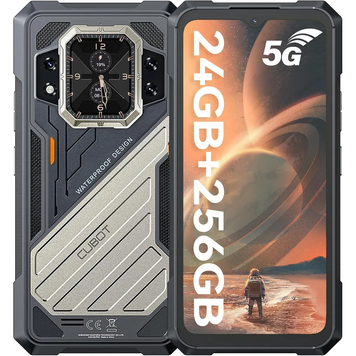 CUBOT - CUBOT KINGKONG X PRO 5G Celular 24GB+256GB 100MP 10200mAh  Android 14