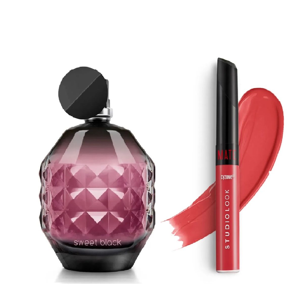 CYZONE - Sweet Black 50 ml mas Labial Peach Kiss Cyzone