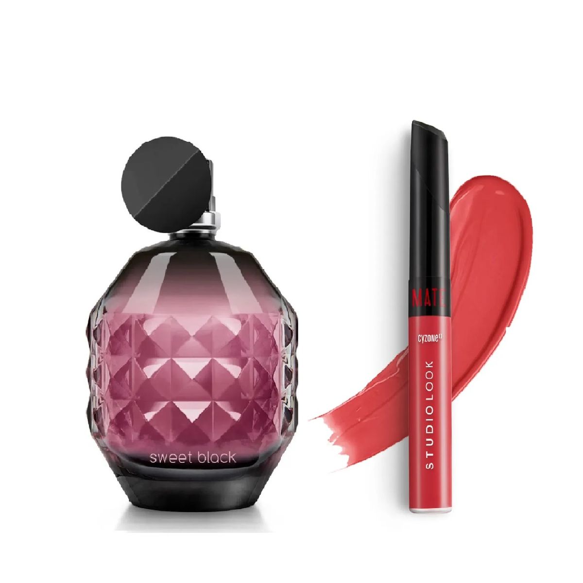 CYZONE - Sweet Black 50 ml mas Labial Peach Kiss Cyzone