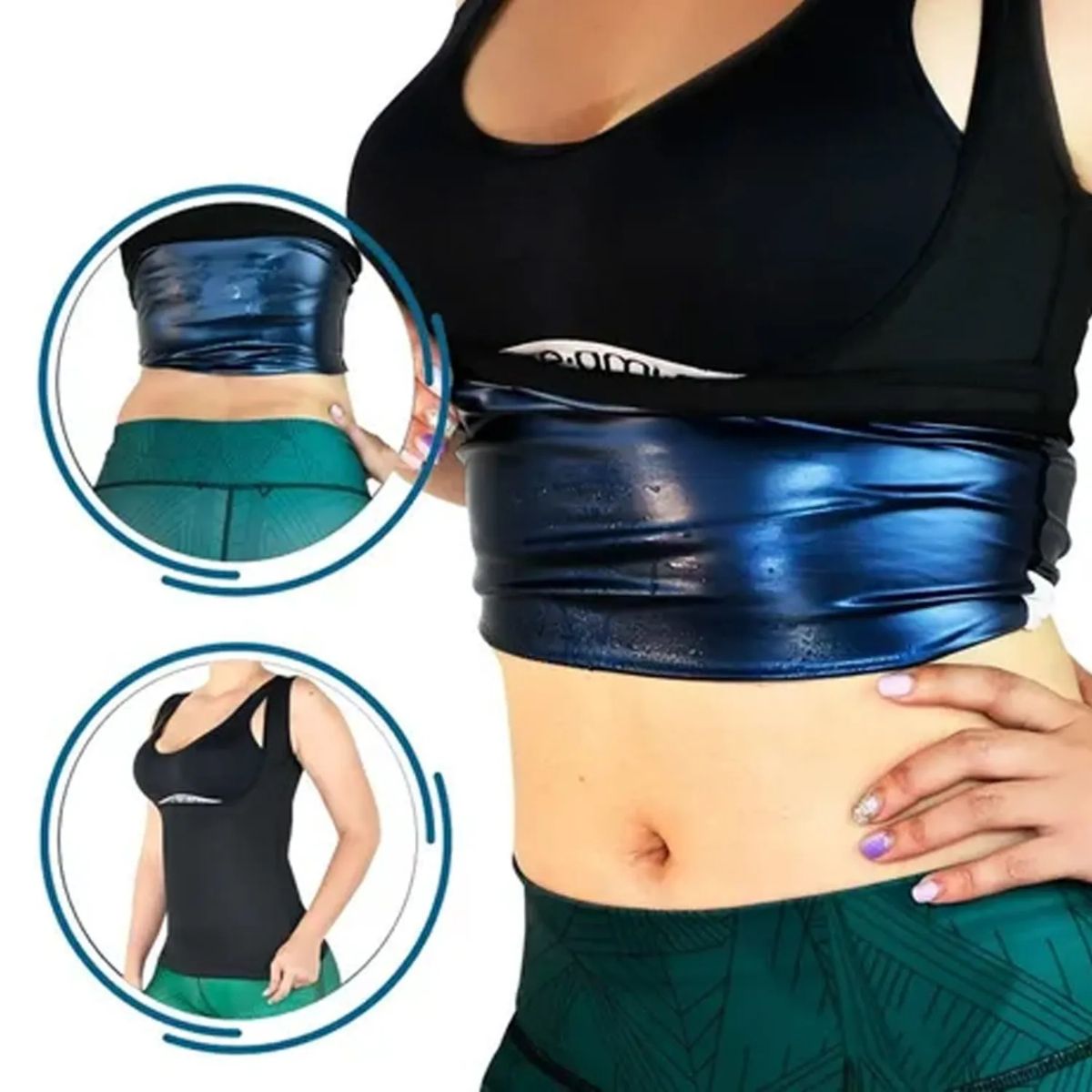 GENERICO - Faja Térmica Reductora Sweat Shaper Mujer