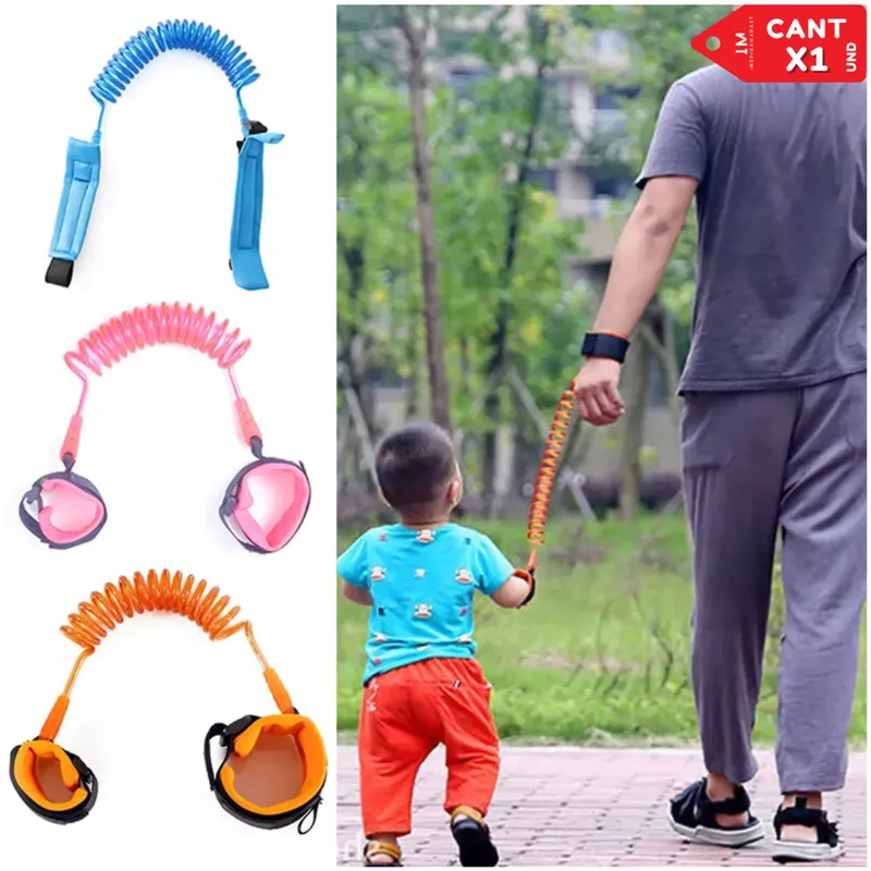 GENERICO - PULSERA DE SEGURIDAD ANTIPERDIDAS PARA NIÑOS