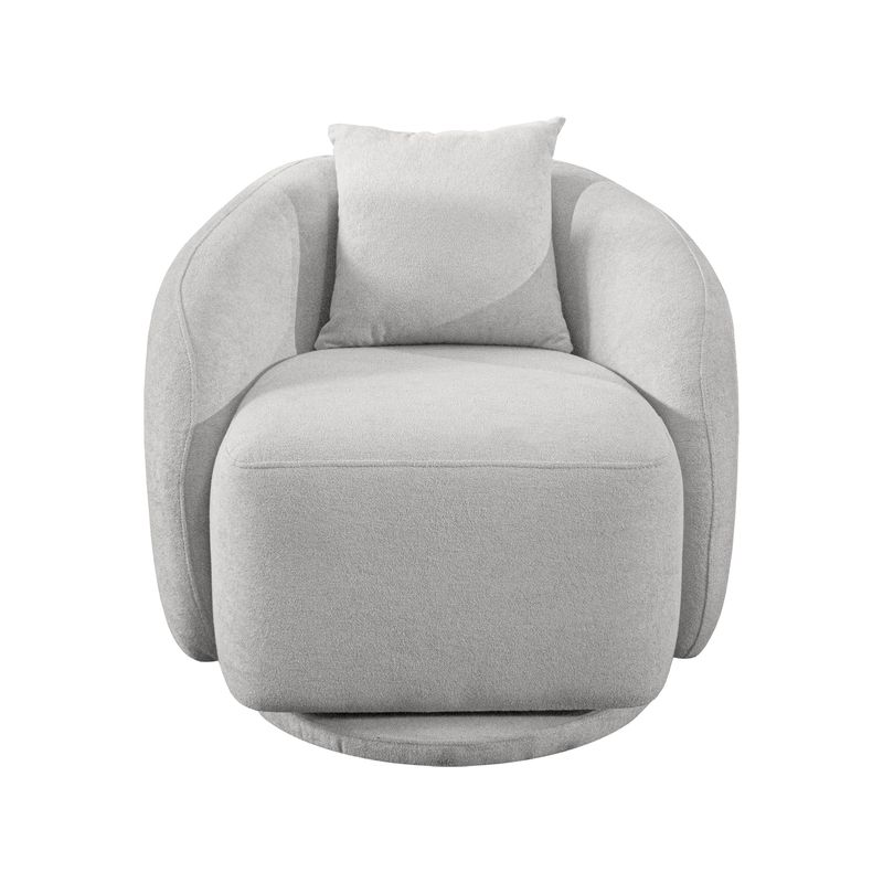 BH BARAKA HOME PREMIUM - Butaca Giratoria Nothing  -  Ivory