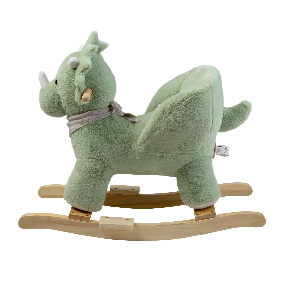 CARESTINO - Peluche Mecedor +12 Meses Carestino Dino Verde