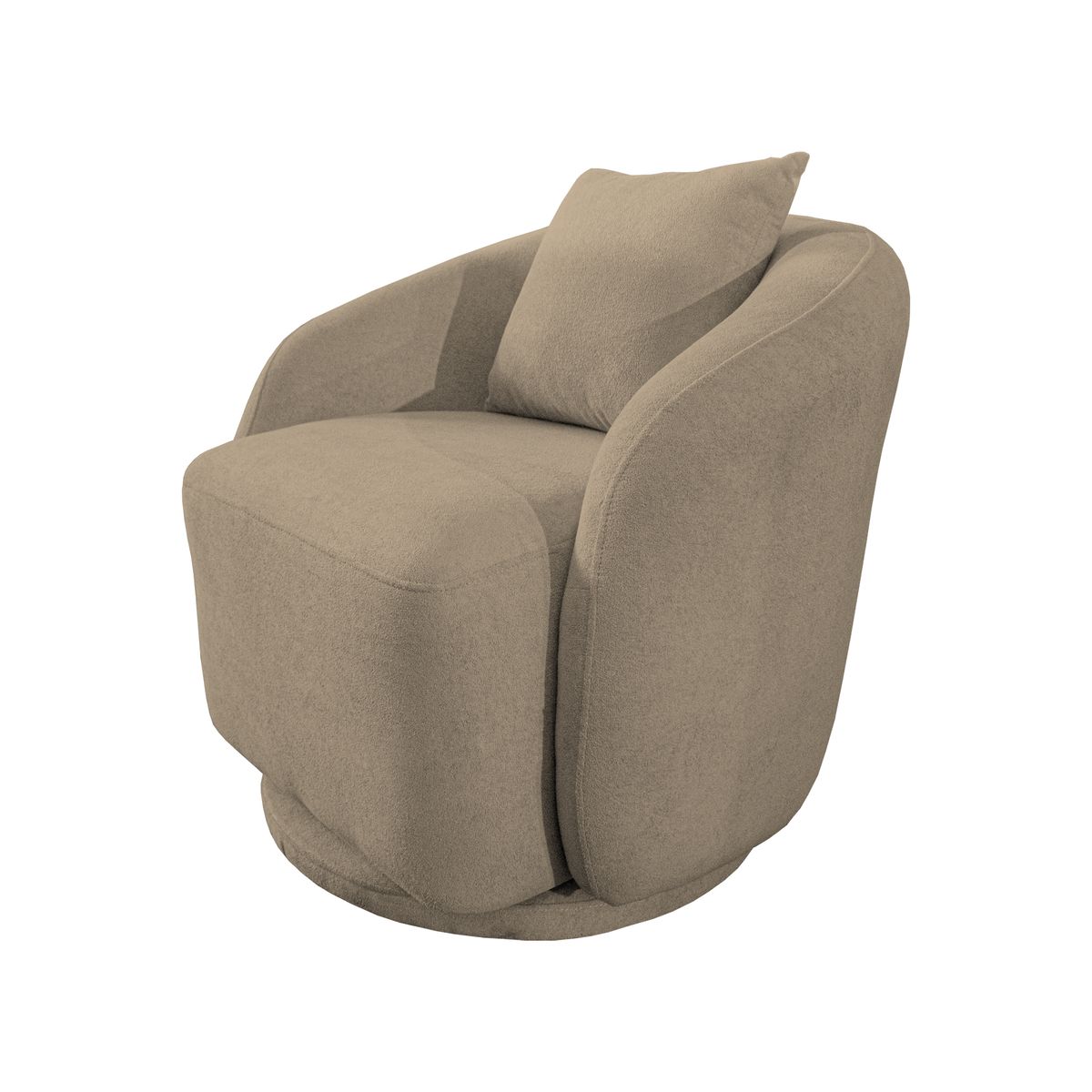 BH BARAKA HOME PREMIUM - Butaca Giratoria Nothing - Beige Claro